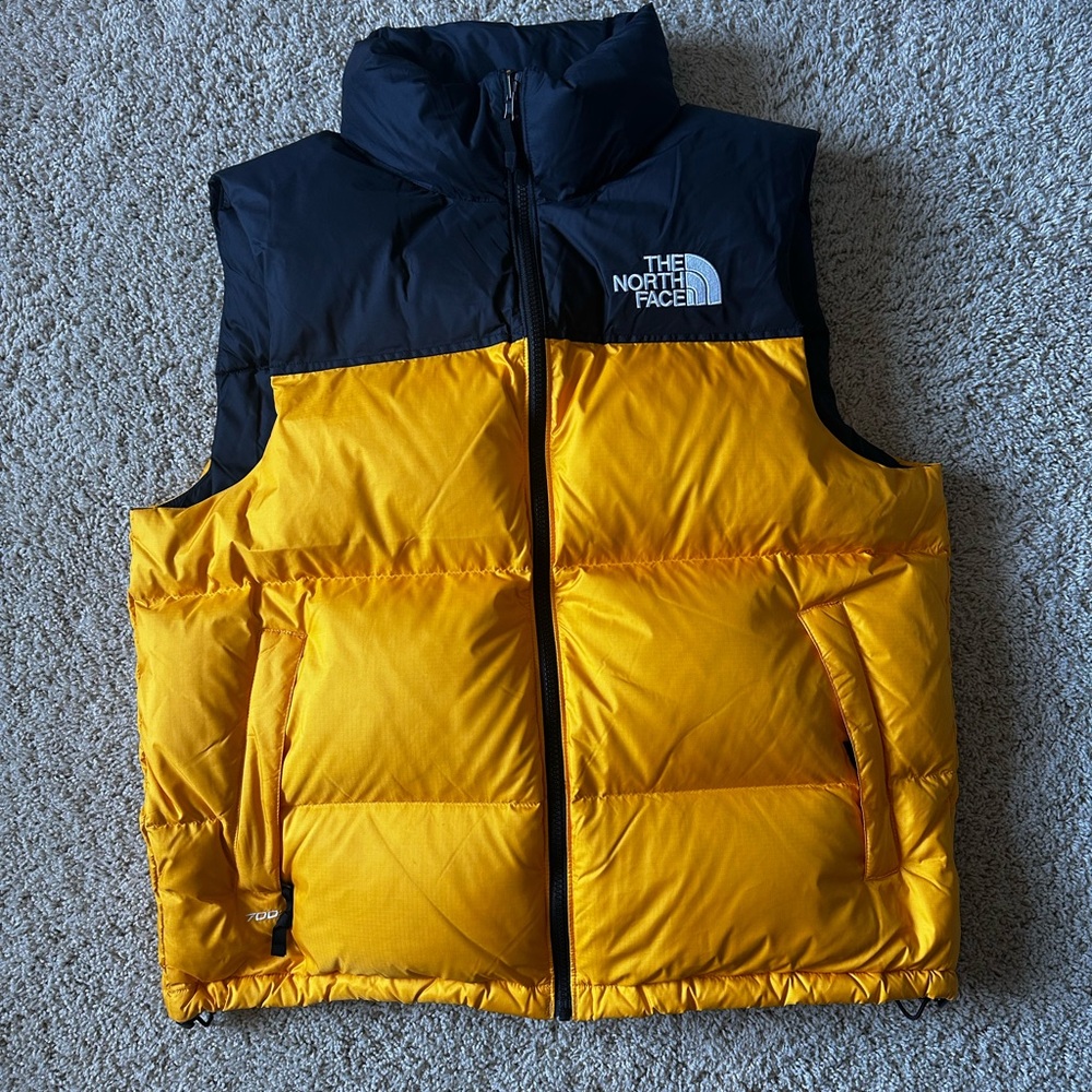 The North Face mens Two-Tone Puffer Vest